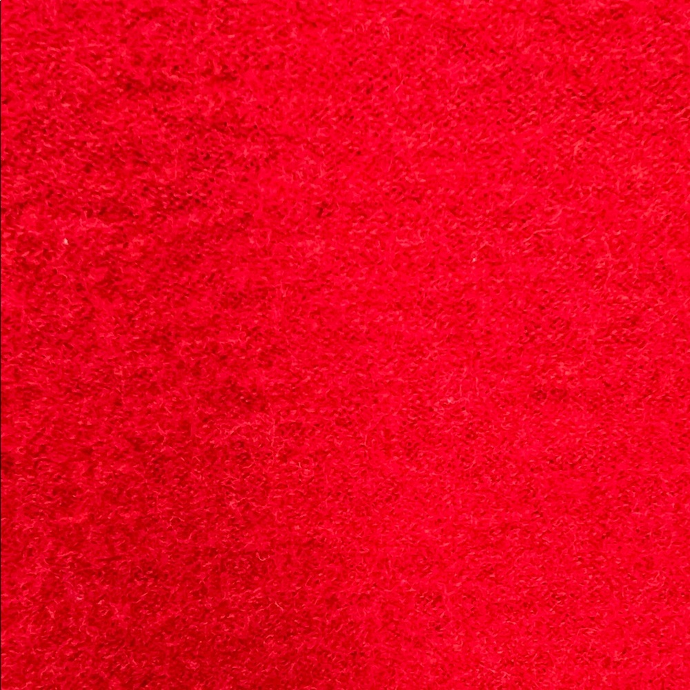 Eileen Fisher | Vibrant Red Open-Front Fine Merino Wool Shawl Cardigan Size L - Picture 6 of 16